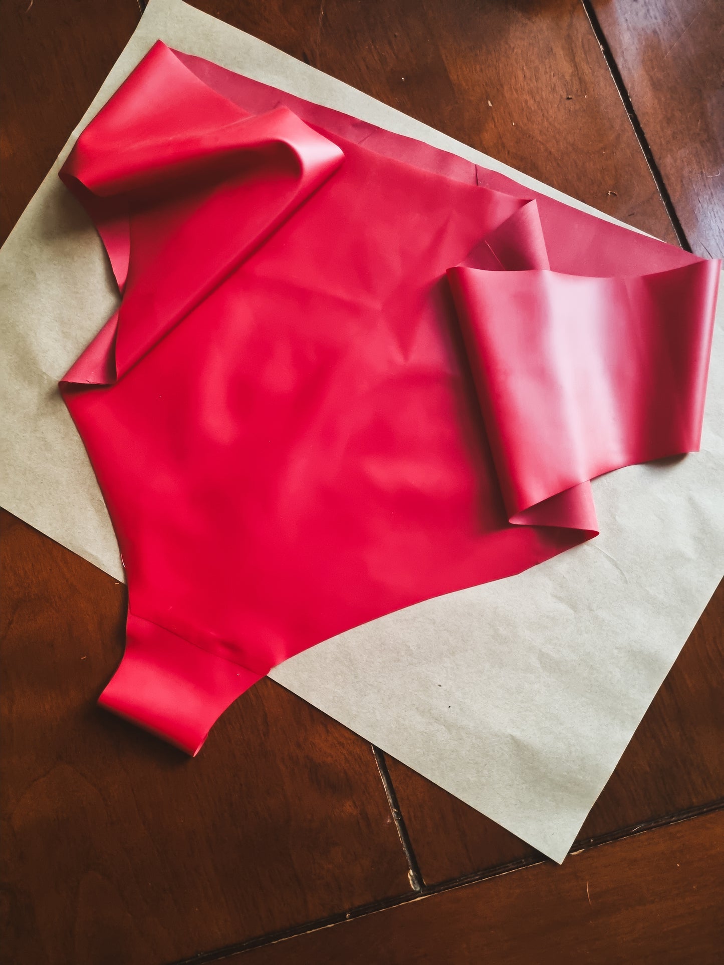 Firetruck Red Latex Briefs