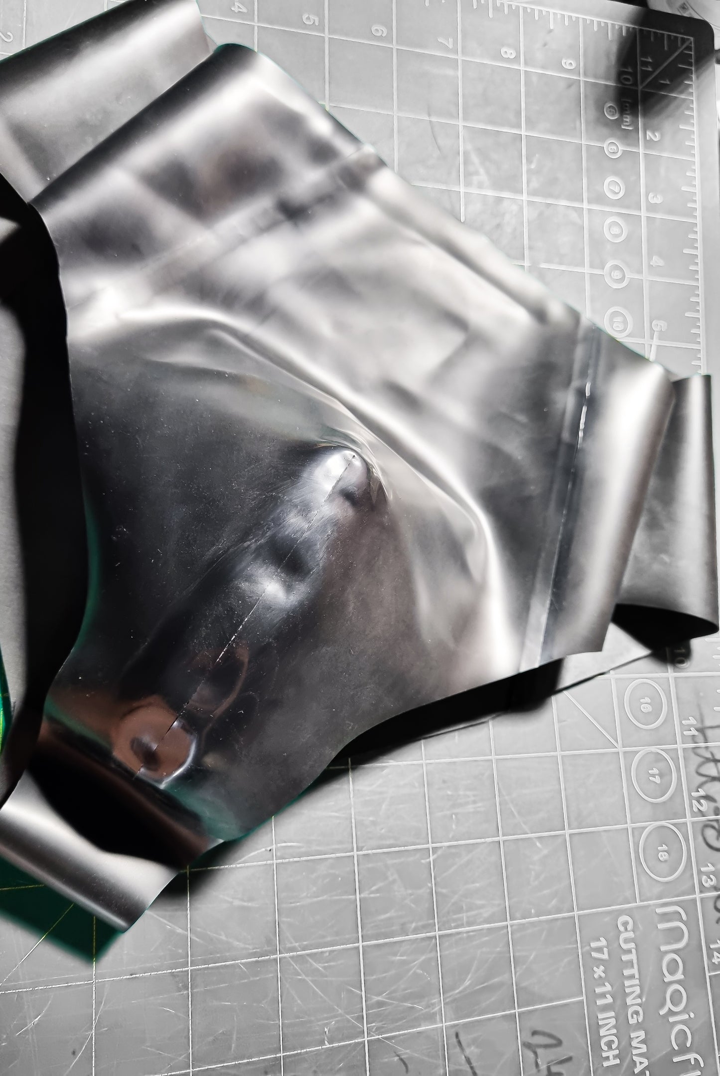Jet Black Bulge Front High Leg High Waist .45mm Latex Briefs. Brand new. Size 30" waist